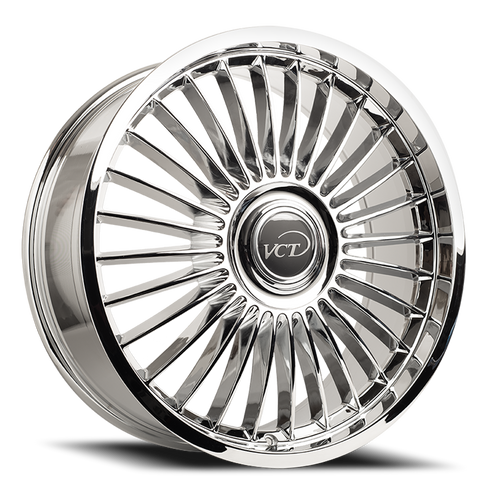 Vct Spider Wheel 24x9 6x135 & 6x139.7 Chrome 24mm | SPR-24963539+24C
