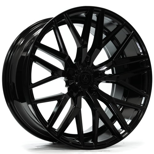 Axe Ex30 Wheels Rims 22x12 5x120 Gloss Black 35mm | 1222BNK38EX30BK-5x120