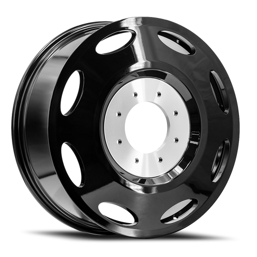 Xf Off-Road Dually Inner Dually Wheel 20x8.25 8x210 Gloss Black 100mm - MINIMUM PURCHASE OF 4 WHEELS | DI208262100GB