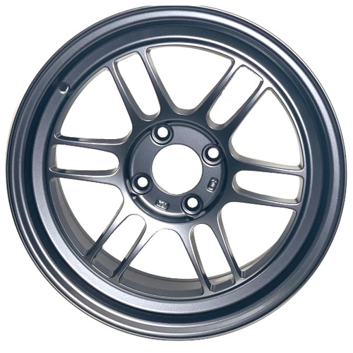 15x8 Enkei Rpf1 Gunmetal Rims Wheels 28mm 4x100 | 3795804928GM