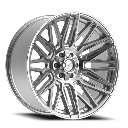 DOORBUSTER PRICING! - Gear Off Road 770Bs Wheel 20x9 6x135 & 6x139.7 Brushed Silver 18mm | 770BS-2096818