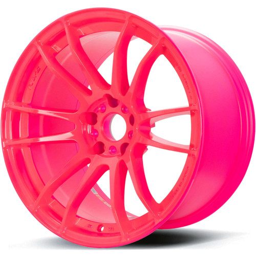 18x9.5 Gram Lights 57Xtreme Luminous Pink Rims Wheels 12mm 5x4.5 (5x114.3) | WGJDX12EPK