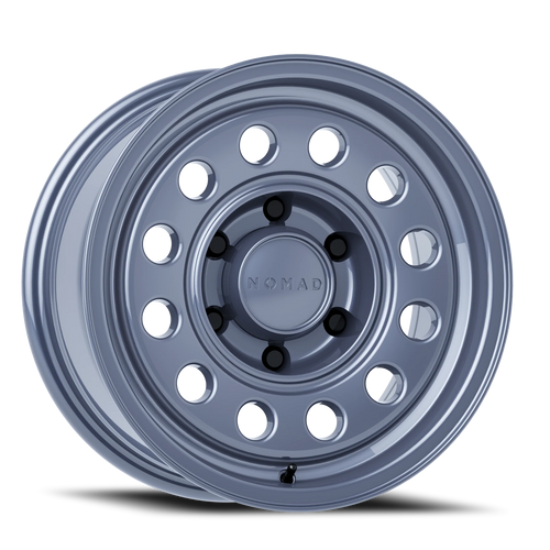 DOORBUSTER PRICING! - Nomad Convoy Wheel 17x8.5 6x139.7 Utility Gray 25mm | N501UG-78560+25