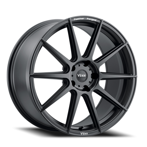 Vöxx Lucca Wheel 18x9 5x114.3 Matte Black 30mm | LUC 890-5114-30 MB