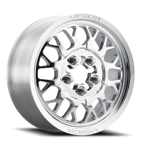 Vision Storm 346 - Atv Utv Wheel 15x7 5x114.3 Polished 61mm | 346-157545P64