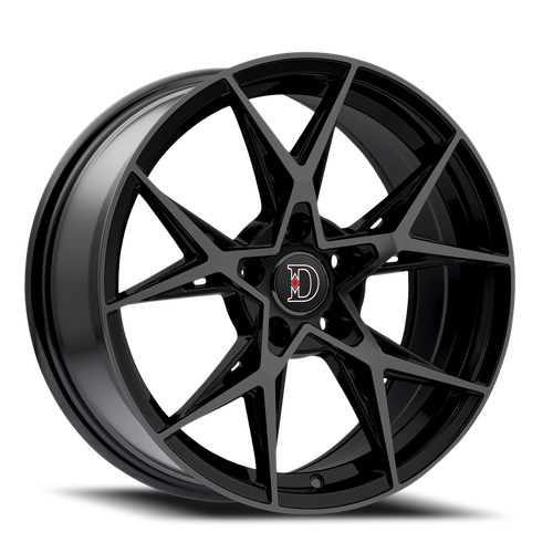 Defy D11 Wheels Rims 19x8.5 5x112 Gloss Black 35mm | D11985544+35GB