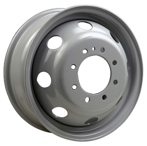Allied Light Truck Stel Wheel (Dual) Dually Wheel 16x6 8x165.1 Gray 132mm - MINIMUM PURCHASE OF 4 WHEELS | X-45460