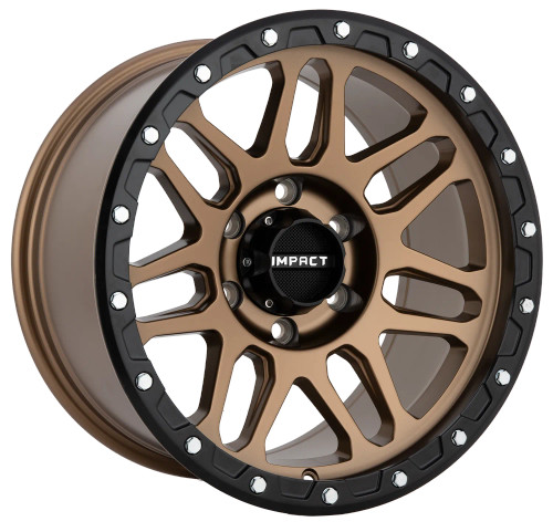 Impact Off-Road 883 Wheels Rims 17x9 6x139.7 Bronze W/ Black Bead 0mm | 883BRZ-79060-00