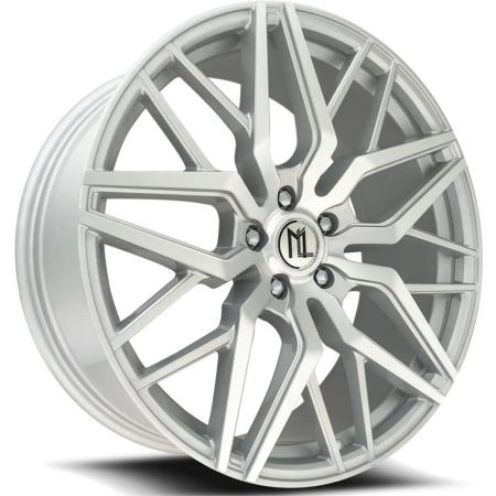 Modern Luxury Ml-3 Wheels Rims 20x8.5 5x114.3 Silver Machined 35mm | ML3-208551143+35SMF