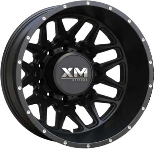 Xm Offroad Dually Xm-900 Wheels Rims 22x8.25 8x200 Matte Black -201mm
