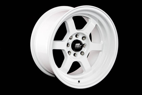 Mst Time Attack Wheels Rims 15x8 5x114.3 Gloss White 35mm | 01T-5865-35-WHT