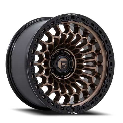 Fuel Fc870 Sinister Wheel 20x9 6x139.7 Matte Bronze w/ Matte Black Lip 1mm | FC870ZB20906801