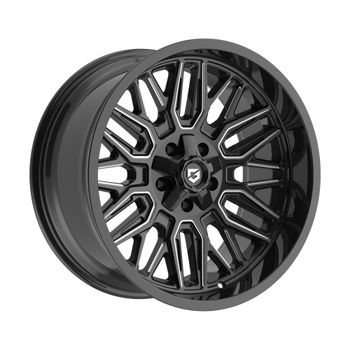 Gear Off Road 775Bm Wheels Rims 20x9 5x127 5x139.7 Gloss Black Milled 18mm | 775BM-2090918
