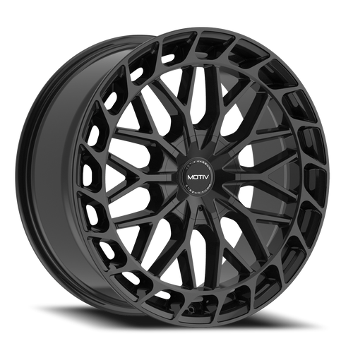 Motiv 442B Wheel 17x7.5 5x114.3 & 5x120 Gloss Black 40mm | 442B-7755740