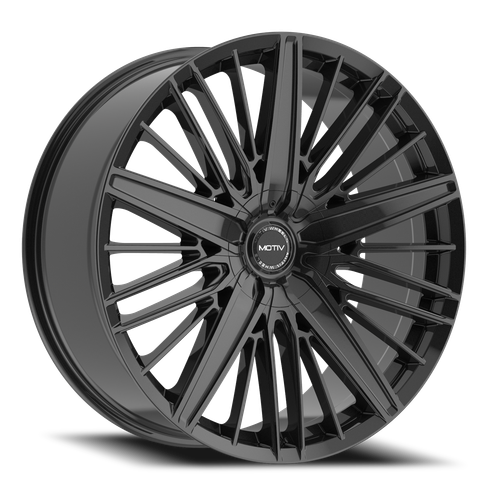 Motiv 443B Wheel 24x9.5 6x135 & 6x139.7 Gloss Black 25mm | 443B-24956825