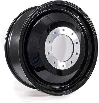 Arena A100 Inner Dually Wheel 20x8.25 8x200 Gloss Black 115mm - MINIMUM PURCHASE OF 4 WHEELS | A100208292P11502