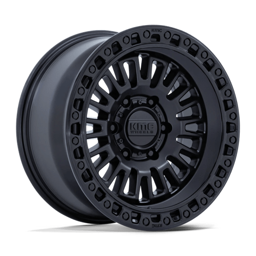 Kmc Km554 Aztec Wheels Rims 17x8.5 6x139.7 Matte Black W/ Gloss Black Lip 0mm | KM554MB17856800