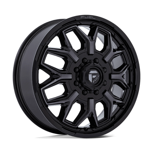 Fuel Dually D875 Flux Wheels Rims 20x8.25 8x200 Gloss Black