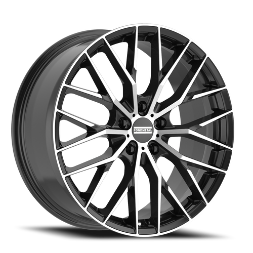 Fondmetal Makhai Wheels Rims 21x9 5x112 Gloss Black Machined 33mm | FMI05-21905112P33GBM