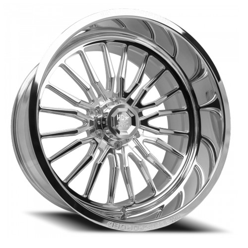 Luxxx Hd Forged Lhd Pro 5 Chnook Wheels Rims 24x12 8x180 Polished -44mm | FORGEDHDP05-24128180-44K-G