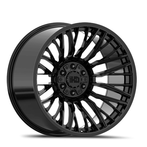 Luxxx Hd Lhd44 Wheels Rims 22x10 8x165.1 Gloss Black 0mm | LHD4422108165-0K-A