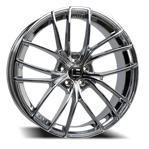Lux Le 8 Wheels Rims 20x8.5 5x114.3 Chrome 35mm | LUXLE8208551143+35B-C