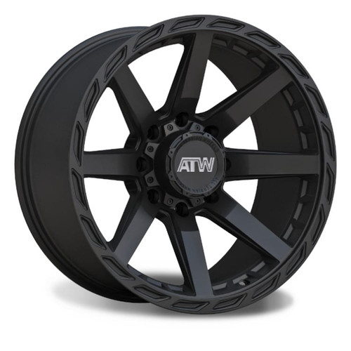 Atw Everglades Wheels Rims 20x10 8x165.1 Satin Black -18mm | EVE201630