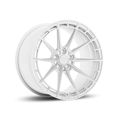 Variant Aure Wheels Rims 19x10 Blank Custom Drilled Gloss White 0mm | VA-EVO-1910-AURE-WHG
