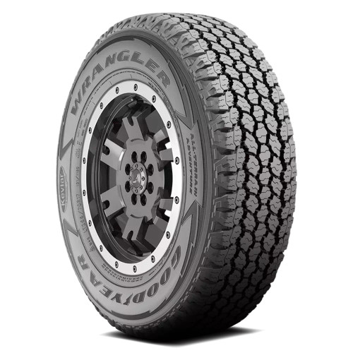 Goodyear Wrangler All-Terrain Adventure With Kevlar Tire 255/70R17 112T 640 A B White Letter | 758067571