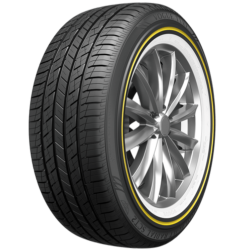Vogue Custom Built Radial Sct2 Gold Stripe 305/35R24 Tires | 03213241 | 305 35 24 Tire
