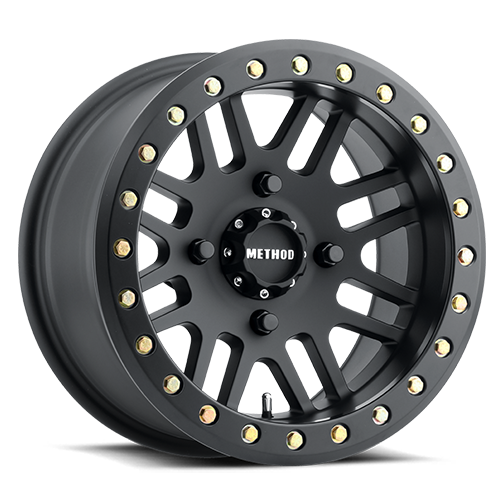 Method Race Mr406 Beadlock Atv Utv Wheel 14x10 4x136 Matte Black 0mm | MR40641047555B