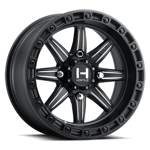 Hostile Alpha Atv Utv Wheel 15x10 4x137 Blade Cut 0mm | H109-1510413754M