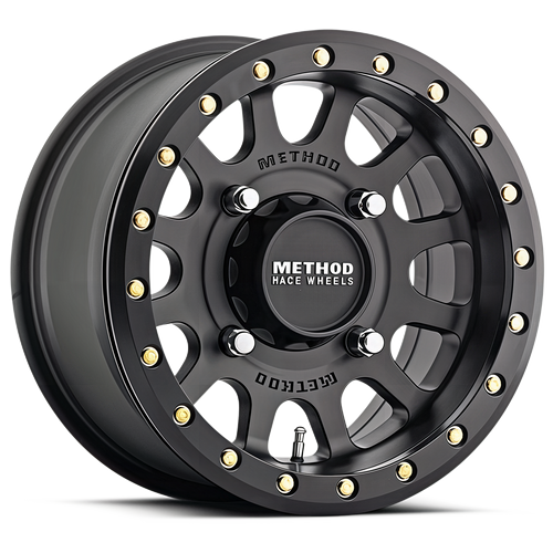 DOORBUSTER PRICING! - Method Race Mr401 Beadlock Atv Utv Wheel 15x6 4x136 Matte Black 53mm | MR40156047551B