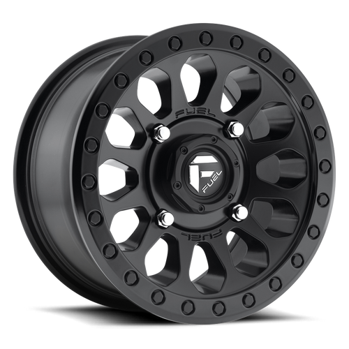 Fuel D579 Vector Atv Utv Wheel 14x7 4x137 Matte Black 38mm | D5791470A654