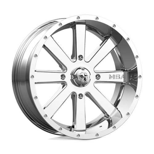 MSA Offroad UTV M34 Flash 20x7 Chrome Wheels Rims 4x156 0 | M34-020756C