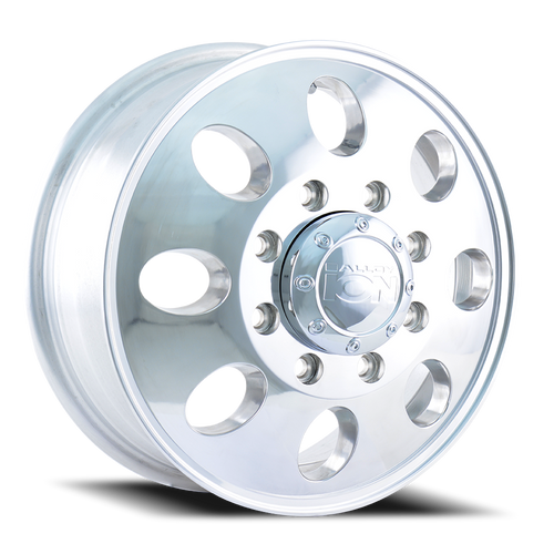 DOORBUSTER PRICING! - Ion 167 Dually Wheel 17x6.5 8x210 Polished 125mm - MINIMUM PURCHASE OF 4 WHEELS | 167-7679FP