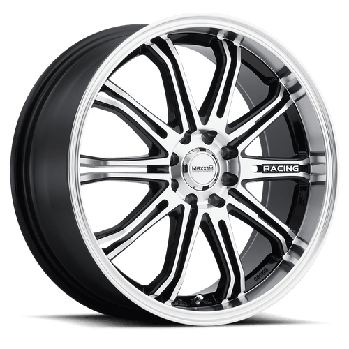 Maxxim 41Mb Ferris Wheels Rims 15x6.5 4x100 4x114.3 Black Machined 38mm | 41MB-4S56D04385