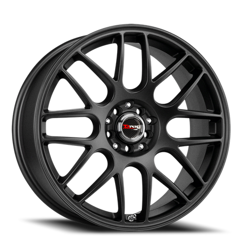 Drag Dr34 Wheel 17x7.5 4x100 & 4x108 Flat Black 42mm | DR341775204273BF1