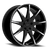 Ravetti M9 Wheel 17x7.5 5x100 & 5x114.3 Black Machined 40mm | RAV-M9-7750BM
