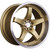Xxr 555 Wheels Rims 18x8.5 5x100 5x4.5 (5x114.3) Hyper Gold Machined Lip 35 | 555881071