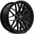 Versus Racing Vs24 Wheels Rims 18x8.5 5x110 Black 40 | VS2418855110+40BLACK