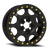 Vision Flow Utv 351 Wheel 15x7 5x114.3 Satin Black 62mm | 351BL157545SBBR64