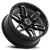 G-Fx Tr18 Wheel 17x8.5 6x135 Gloss Black Milled 18mm | T18 785-6135-18 GBM