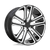 Dub Flex S255 Wheels Rims 24x10 6x5.5 (6x139.7) Black Milled 30 | S255240077+30