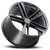 Ohm Lightning Wheel 21x10.5 5x120 Gloss Black 40mm | 2105LTG405120B64