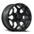 DOORBUSTER PRICING! - Rtx Goliath Wheel 17x9 5x127 Satin Black With Milled Rivets -15mm | 83109