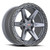 20x10 Vortek Vrt-602 Titanium Black Bead Ring Rims Wheels -12mm 6x135 6x5.5 (6x139.7) | 602201057-12MTB