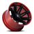 Fuel Fc401 Brawl Wheel 20x10 8x165.1 Matte Black With Candy Red Lip -18mm | FC401MQ20108018N