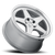 DOORBUSTER PRICING! - Kansei Knp Wheel 15x8 4x100 Hyper Silver w/ Machined Lip 25mm | K12H-158010+25