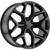 Oe Performance 176B Wheels Rims 22x9 6x139.7 Black 24mm | 176B-2298324